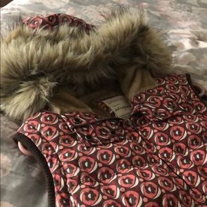 Furry warm vest from Aeropostale’s